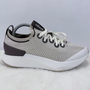 Allbirds Tree Glider Stony Beige Knit Sneakers Womens Size 9